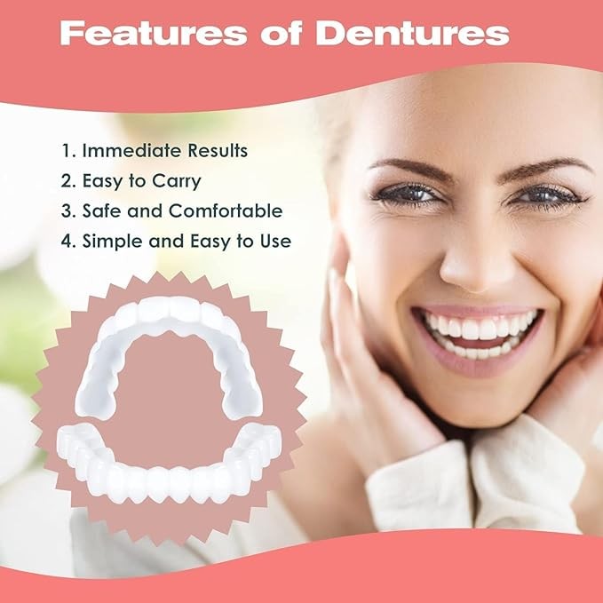 ake Teeth, 4PCS Temporary Fake Teeth for Women and Men, Nature and Comfortable 03