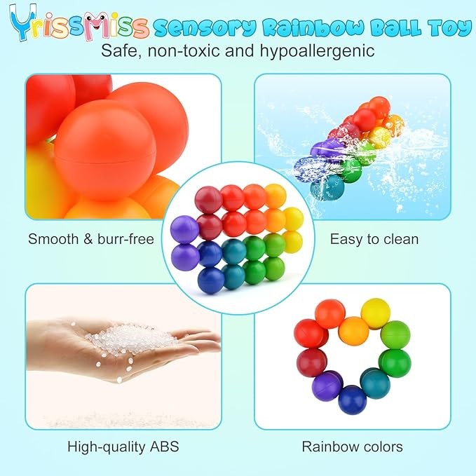 Yrissmiss Autism Sensory Toys for Autistic Children, Fidget Toys for Adults Kids , Autism Toys for Toddlers 3-4, Easter Basket Stuffers Valentines Gift,Airplane Car Travel Toys for Kids Ages 3-5