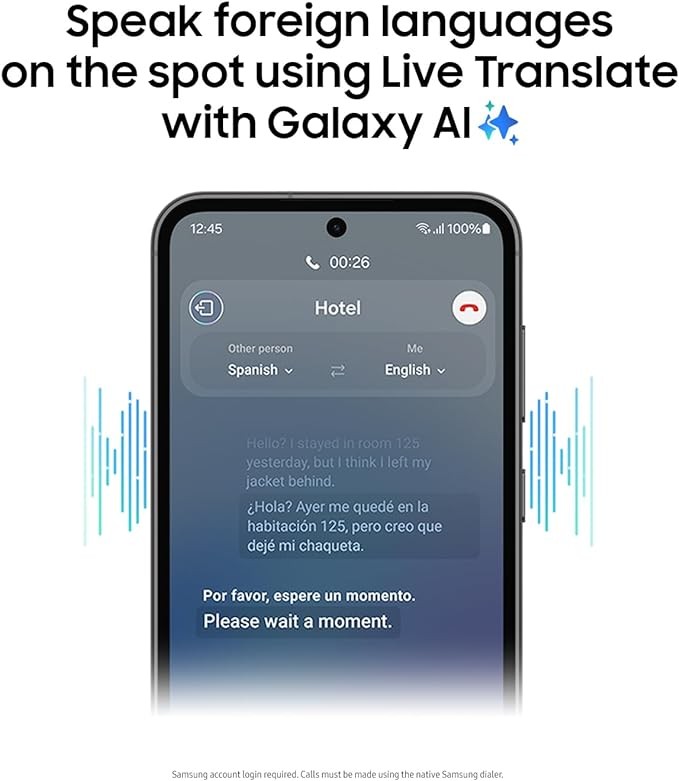 SAMSUNG Galaxy S23 FE AI Phone, 256GB Unlocked Android Smartphone, Long Battery Life, Premium Processor, Tough Gorilla Glass Display, Hi-Res 50MP Camera, US Version, 2023, Graphite